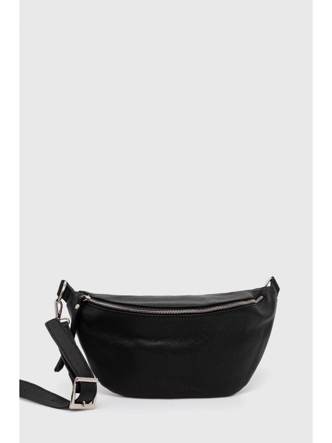 Kožená ledvinka Answear LAB černá barva